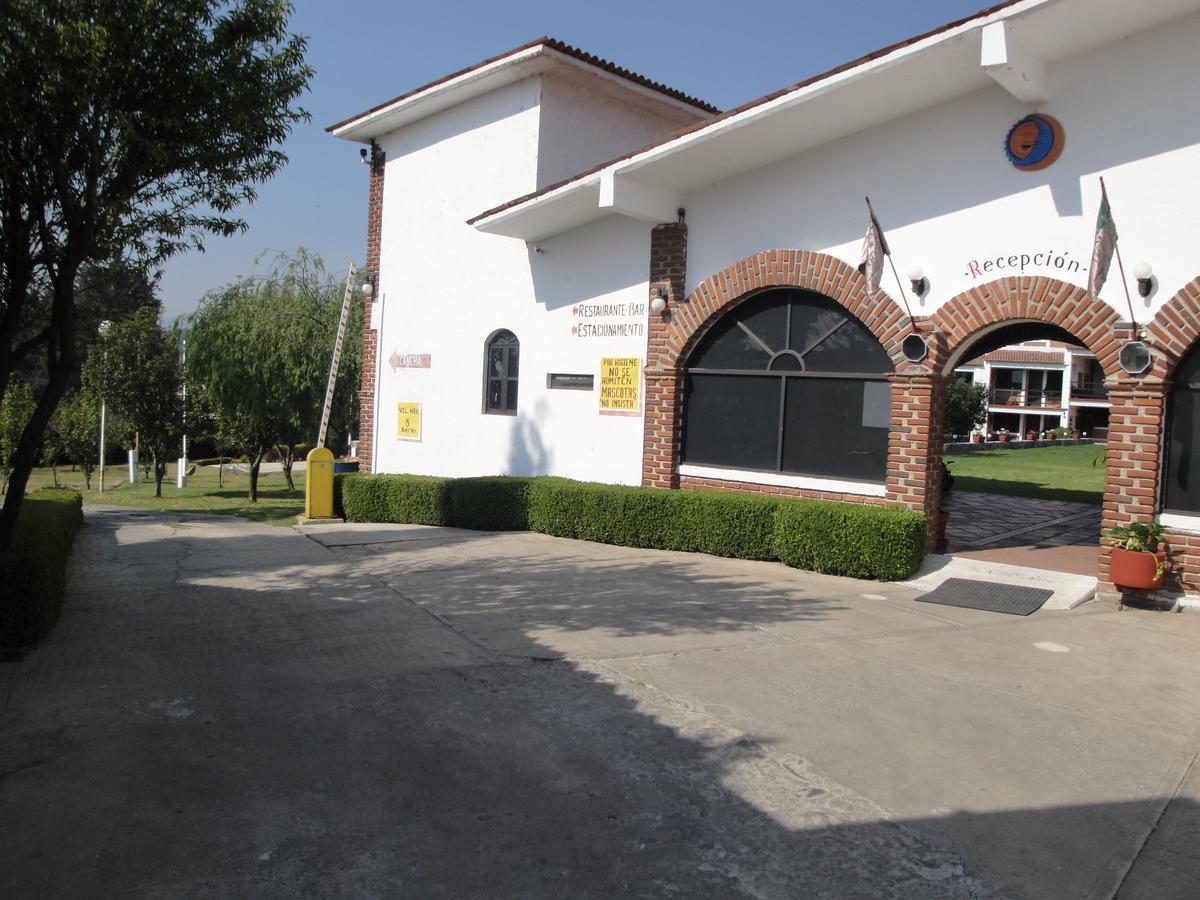 Hotel Los Sauces Villa Del Carbon Exterior foto