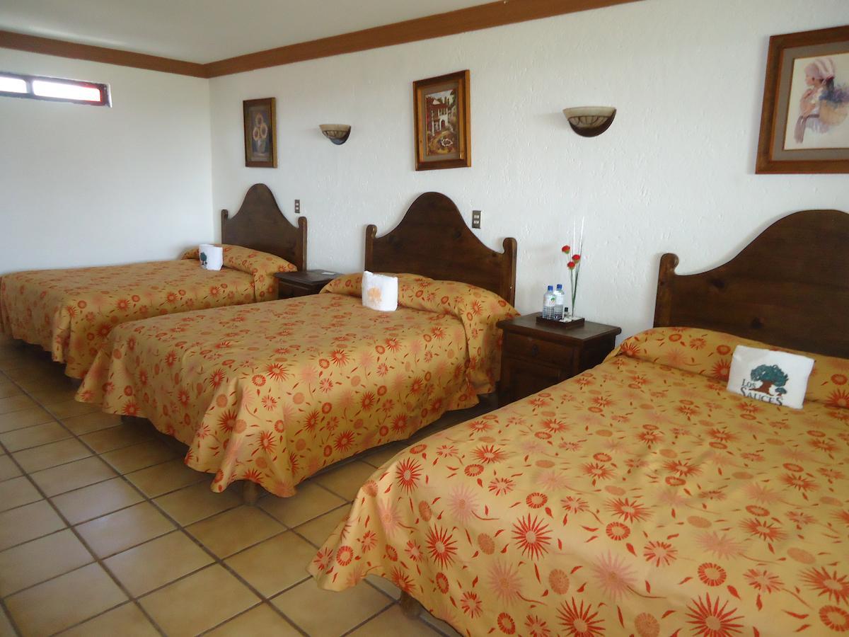 Hotel Los Sauces Villa Del Carbon Zimmer foto